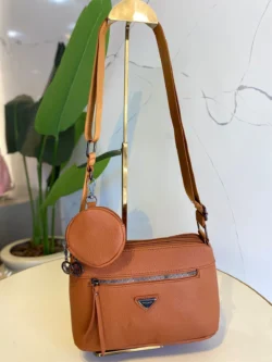 Bolsa transversal alça grossa
